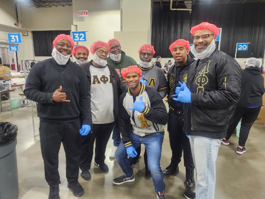 Million Meals volunteer team